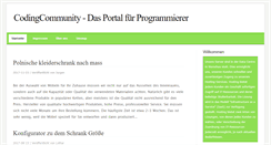Desktop Screenshot of codingcommunity.de